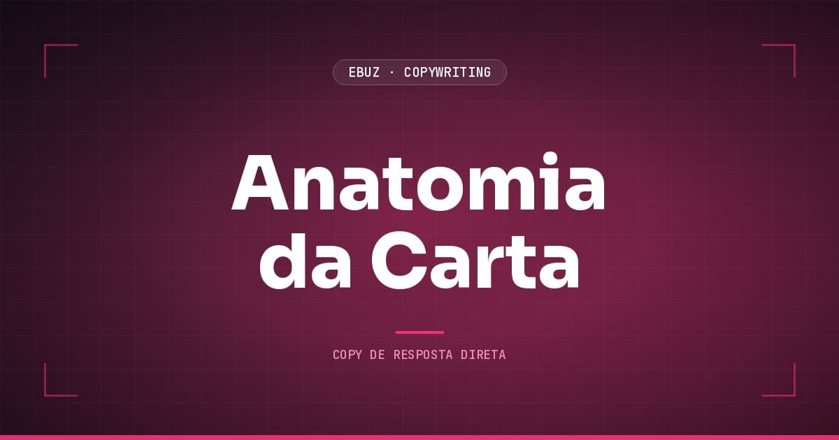 A anatomia da carta de vendas que converte
