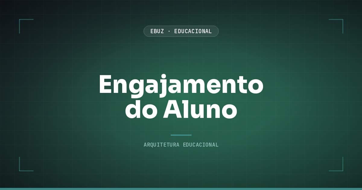 Engajamento do aluno: os 3 pilares reais vs gamificação superficial