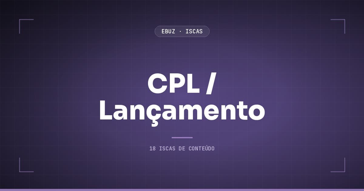 CPL/Lançamento: como vender antes de o carrinho abrir (em 3 a 4 episódios)