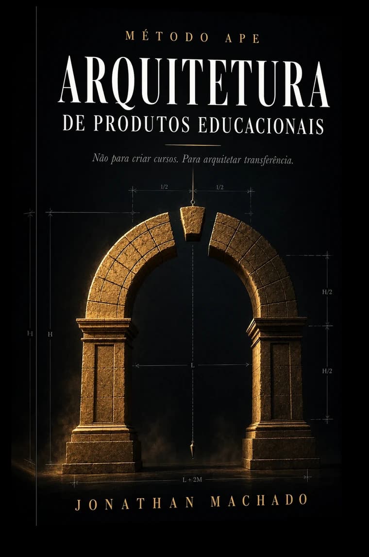 Livro Arquitetura de Produtos Educacionais, de Jonathan Machado