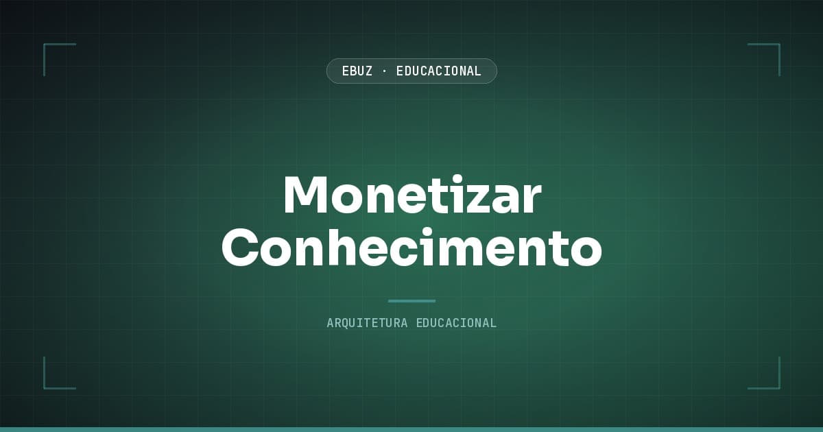Como monetizar conhecimento: escada de valor representando 7 modelos de monetização para experts