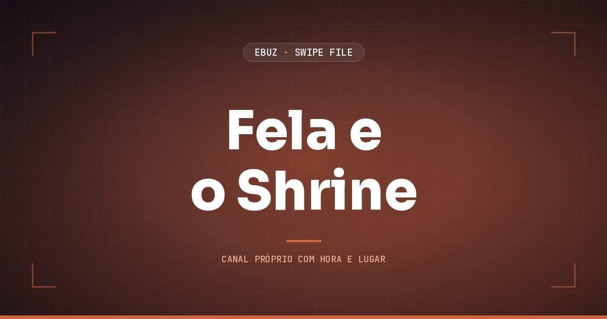 Capa do artigo sobre Fela e o Shrine, do Swipe File da eBuz