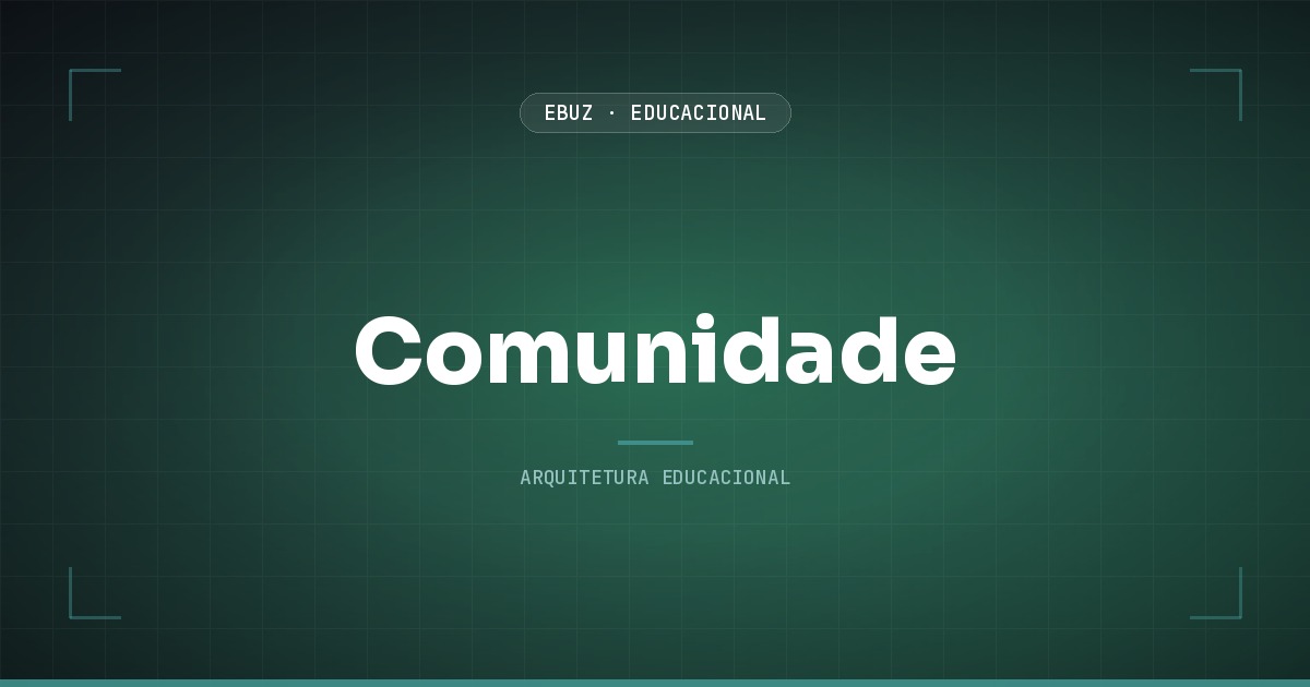 Comunidade de aprendizagem: modelo de engajamento com rituais e accountability