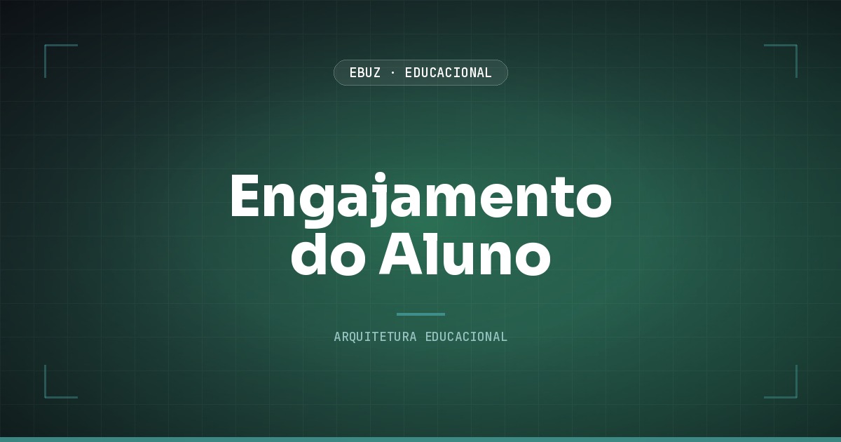 Engajamento do aluno: os 3 pilares reais vs gamificação superficial
