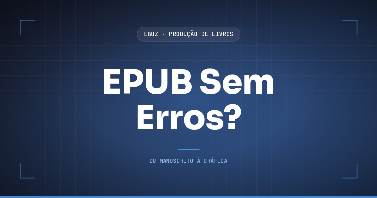 Capa do artigo: O EPUB passa no validador e a imagem continua sem texto alternativo (eBuz, Produção de Livros)