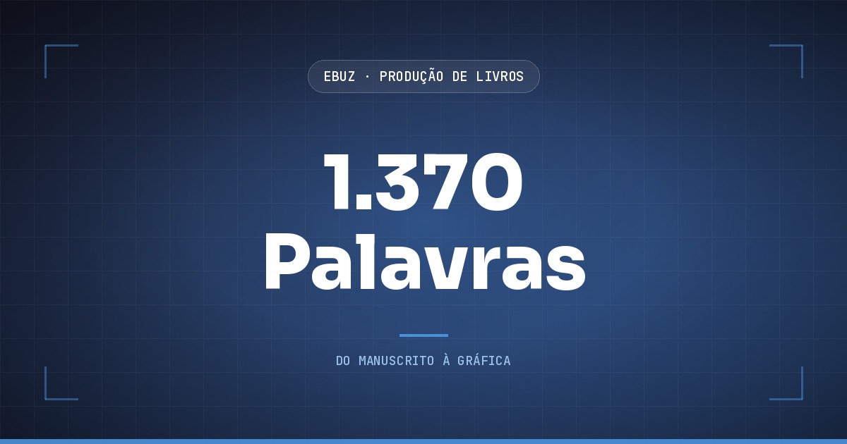Capa do artigo: 1.370 palavras sumiram do livro e todo gate passou (eBuz, Produção de Livros)