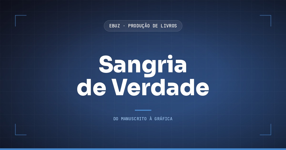 Capa do artigo: Sua sangria é de mentira: o arquivo só era maior (eBuz, Produção de Livros)