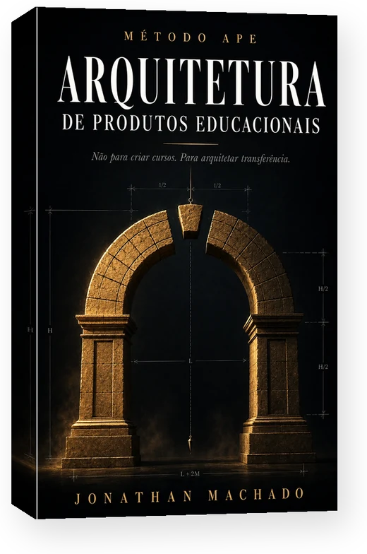 Livro Arquitetura de Produtos Educacionais, de Jonathan Machado
