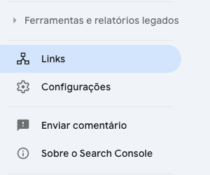 Backlinks Google Search Console