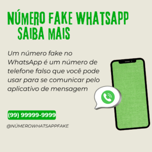 O que é um Número Fake para WhatsApp?