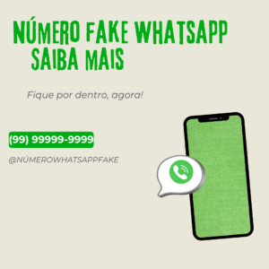 Número Fake para WhatsApp